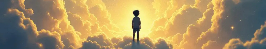 boy and cloud
